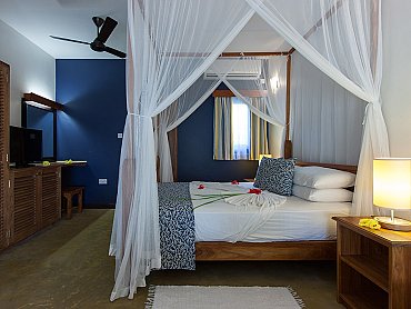 Bedroom_L'Hirondelle_Self_Catering_Seychelles