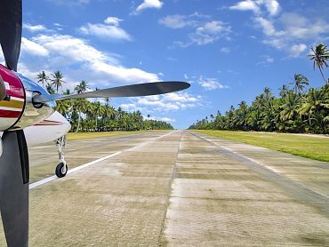 Flight to Platte Island