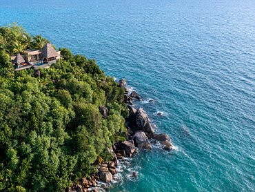 Peninsula Ocean View Pool Villa Exterior View