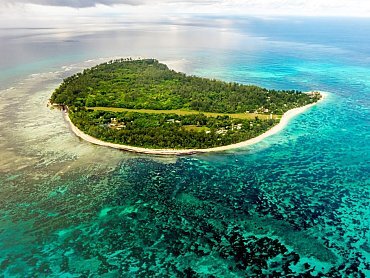 DENIS ISLAND AERIAL VIEW