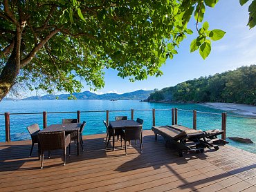 Anse Soliel Beach_Decking View from Restaurant